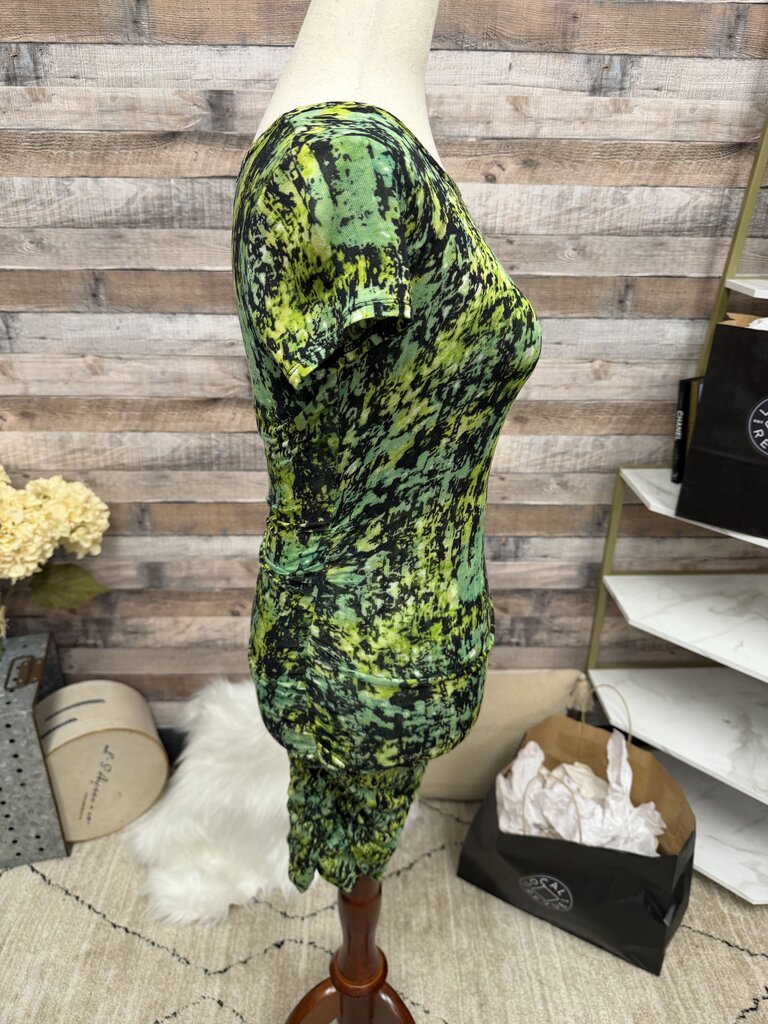 BCBGMaxAzria Mesh Bodycon Dress