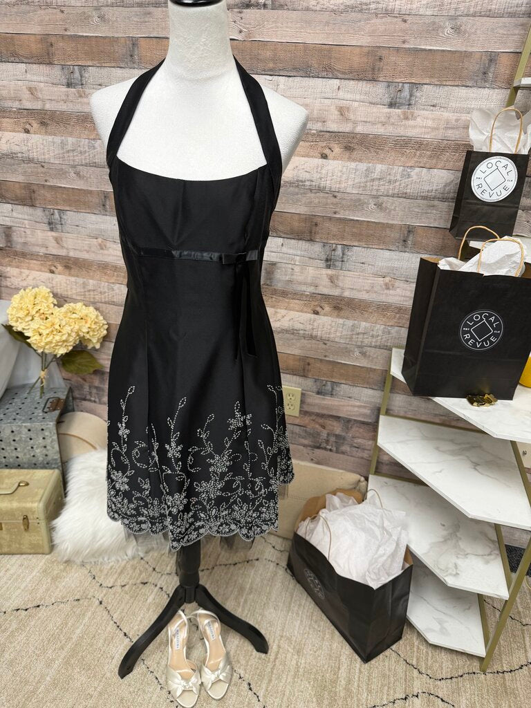 Jump Embellished Halter Dress