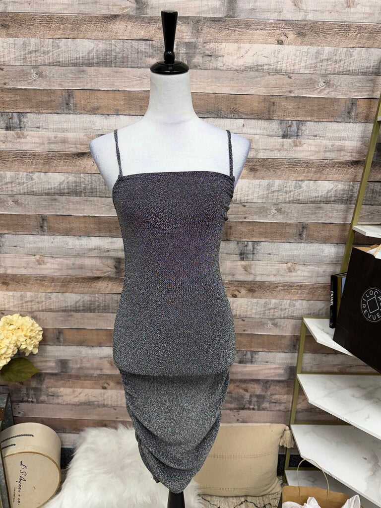 H&M Metalic Bodycon Dress
