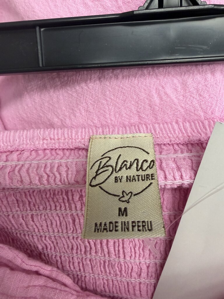 Blanco By Nature Pink Strapless Mini Dress