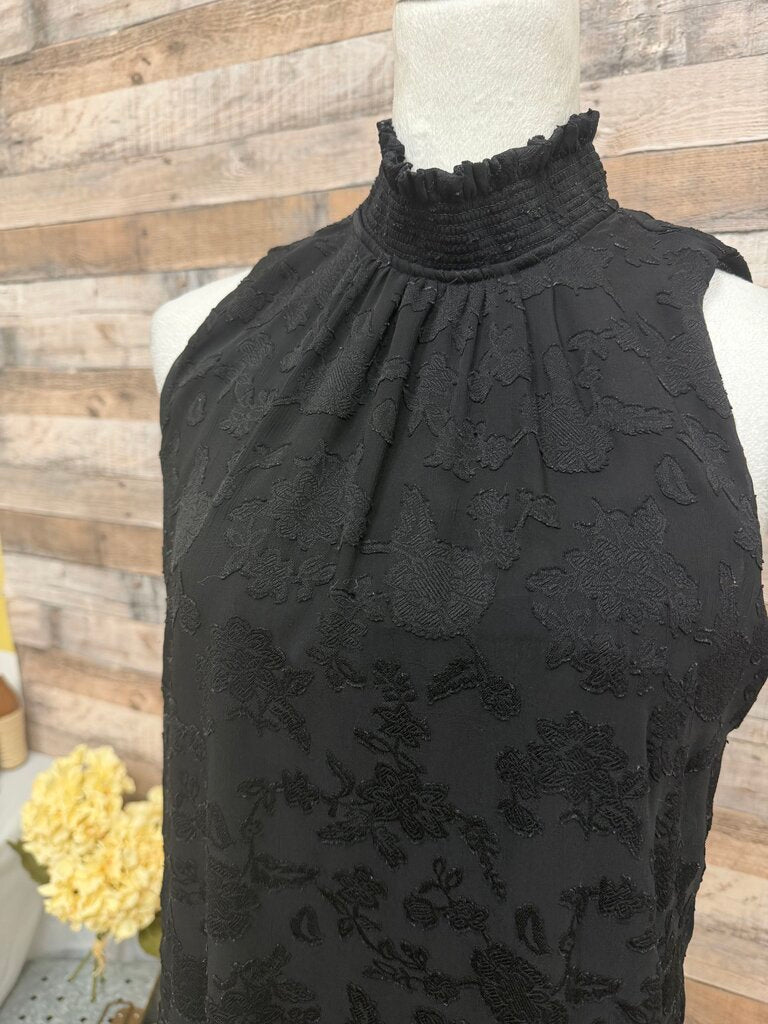 Black Ann Taylor Sleveless Blouse