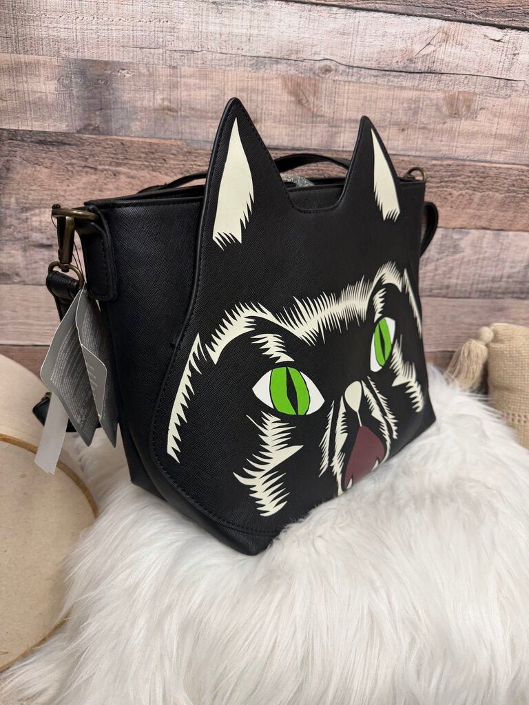 Disney Loungefly Hocus Pocus Binx Black Cat Collectable Tote