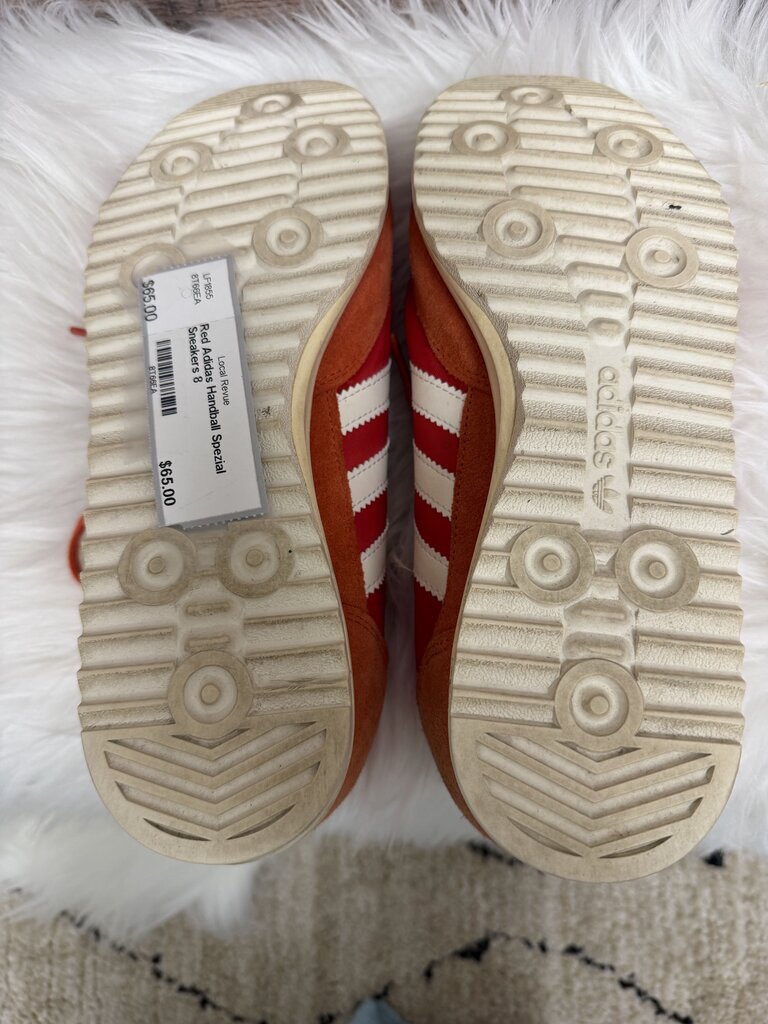 Red Adidas Handball Spezial Sneakers