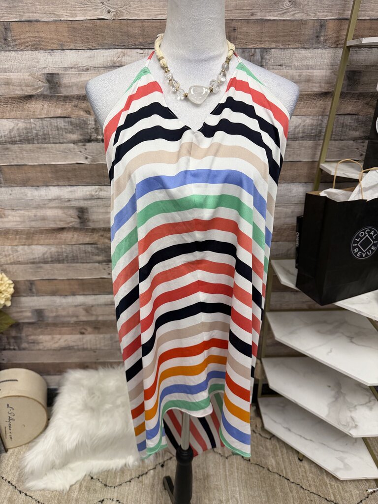 Multi Color Halter Dress