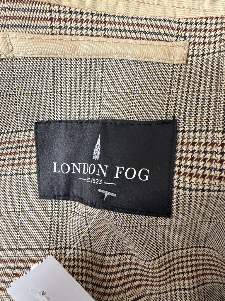 Brown London Fog Trench Coat