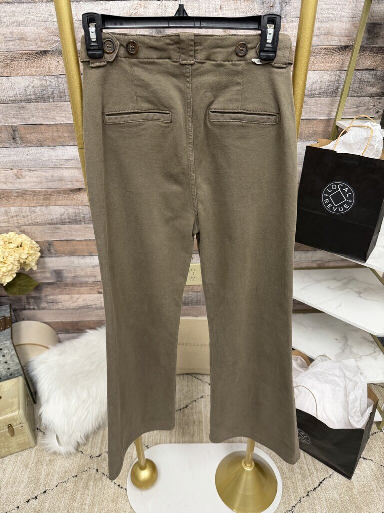 Brown Mother Brand Wide Leg Pants