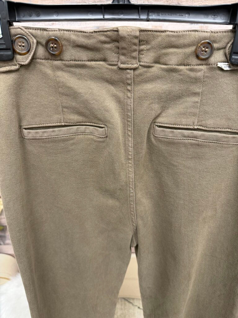 Brown Mother Brand Wide Leg Pants