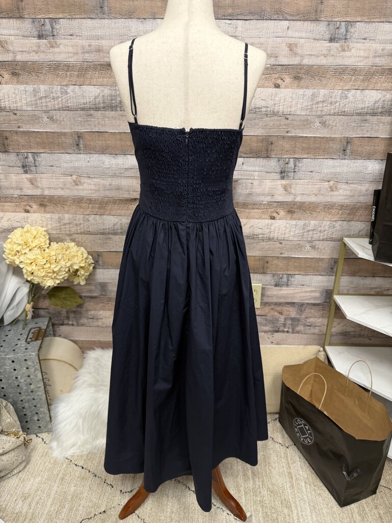 Navy Elodie Strapless Mini Dress