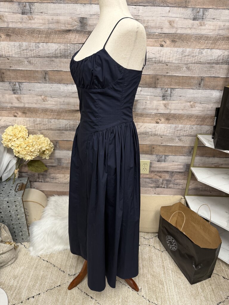 Navy Elodie Strapless Mini Dress