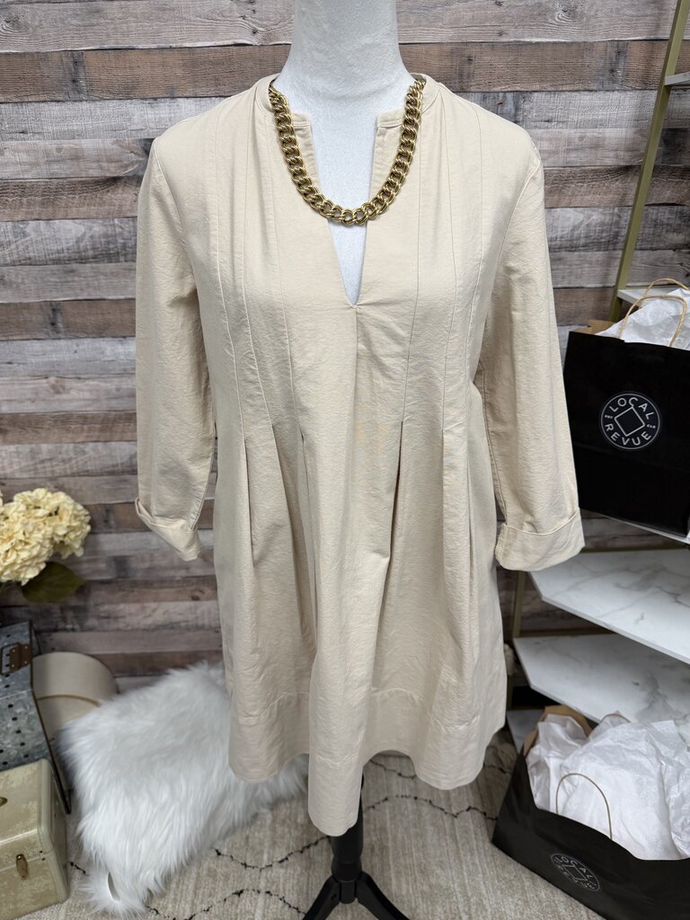 Cream Tuckernuck Tunic Dress