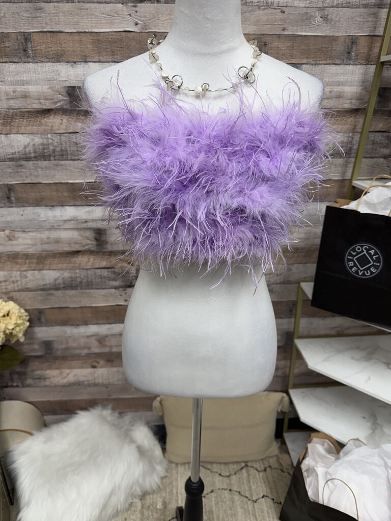 Purple 12th Tribe Bandeu Top