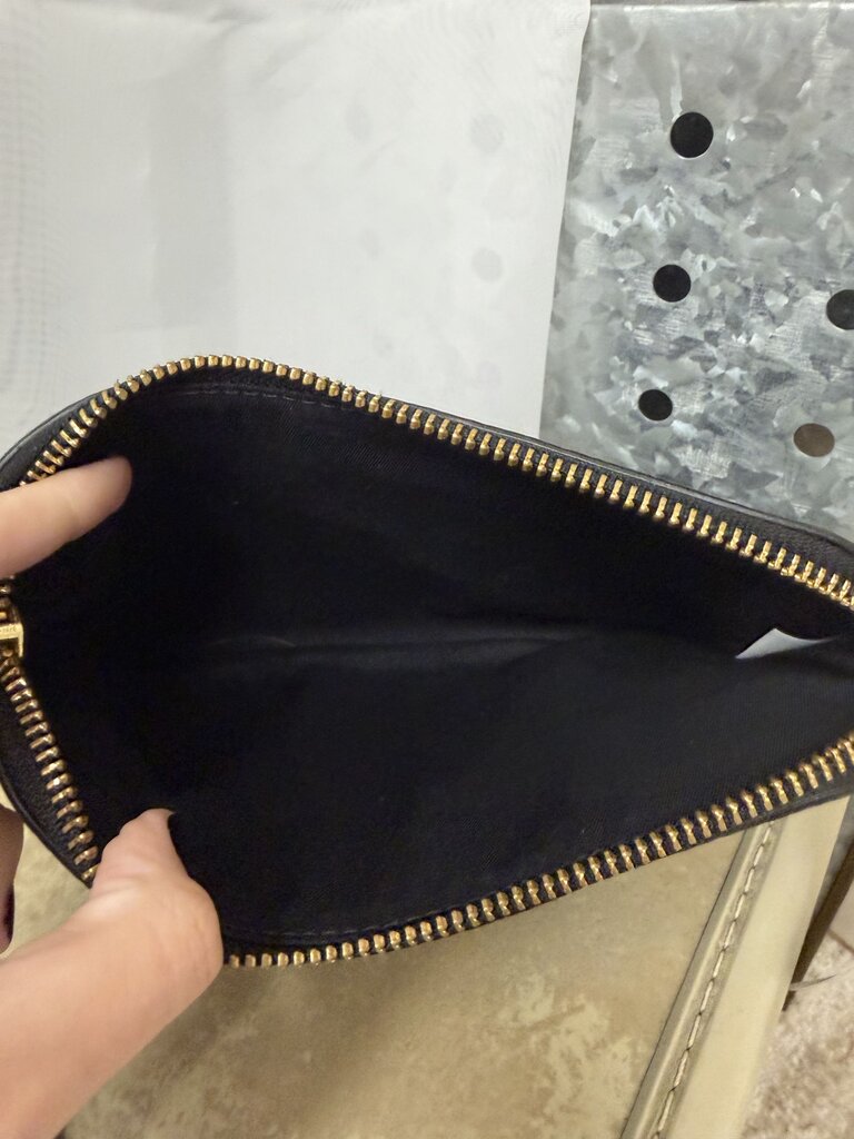 Black Tory Burch Leather Miller Mini Crossbody