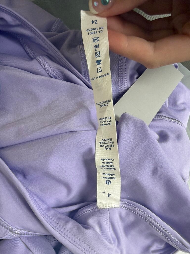 Purple Lululemon Swiftly Tech Long Sleeve 2.0