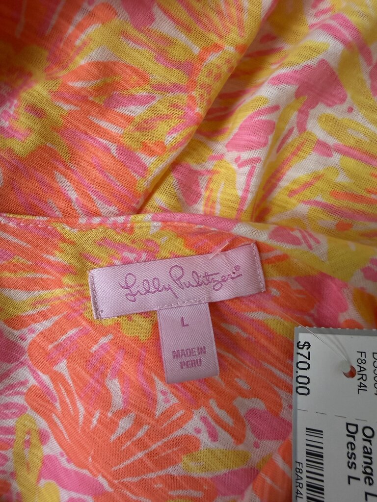 Orange Lilly Pulitzer Maxi Dress