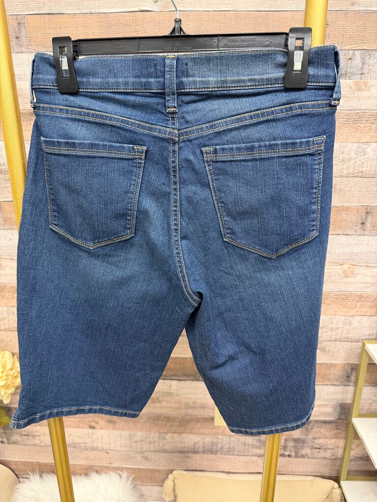 Blue Not Your Daughters Jeans Denim Bermuda Shorts