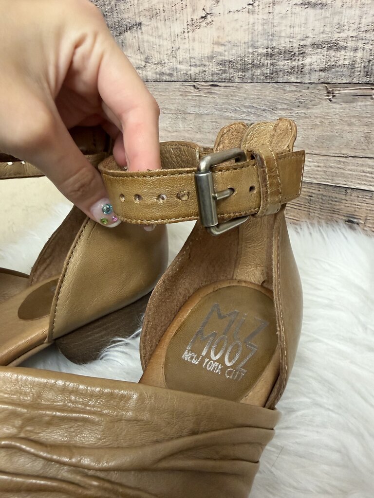 Brown Miz Mooz Cassie Leather Sandals