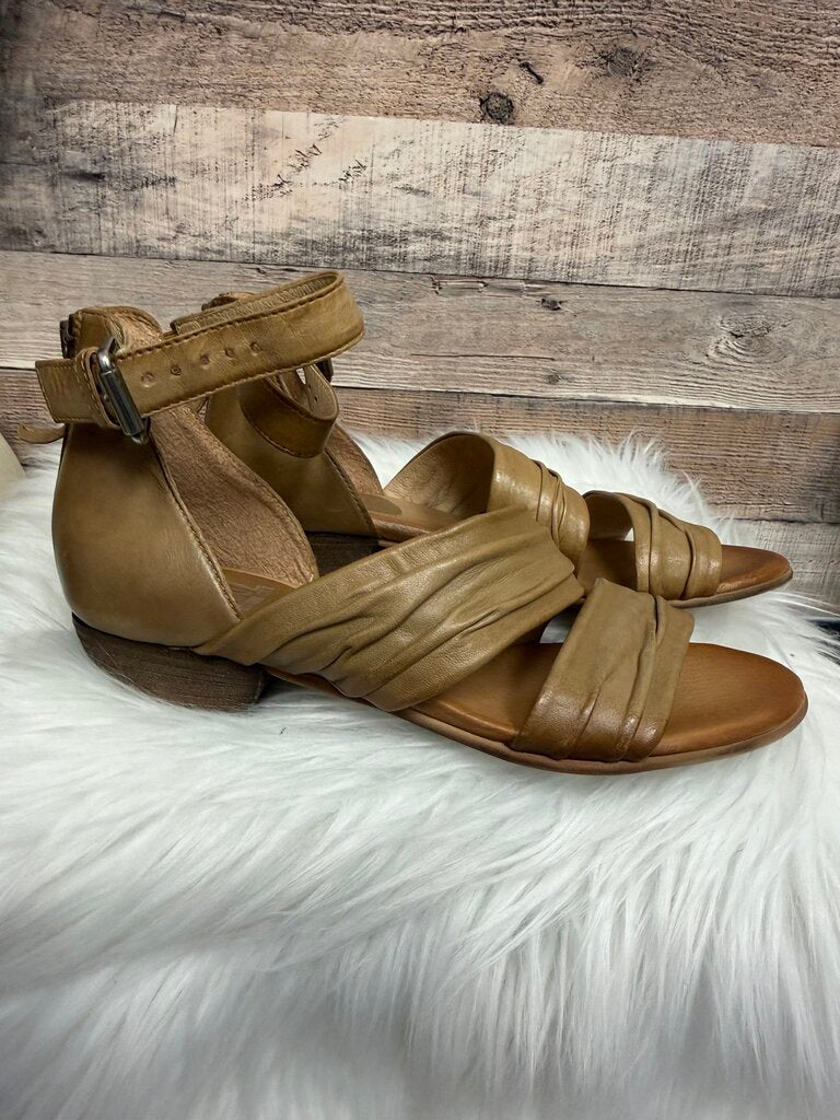 Brown Miz Mooz Cassie Leather Sandals