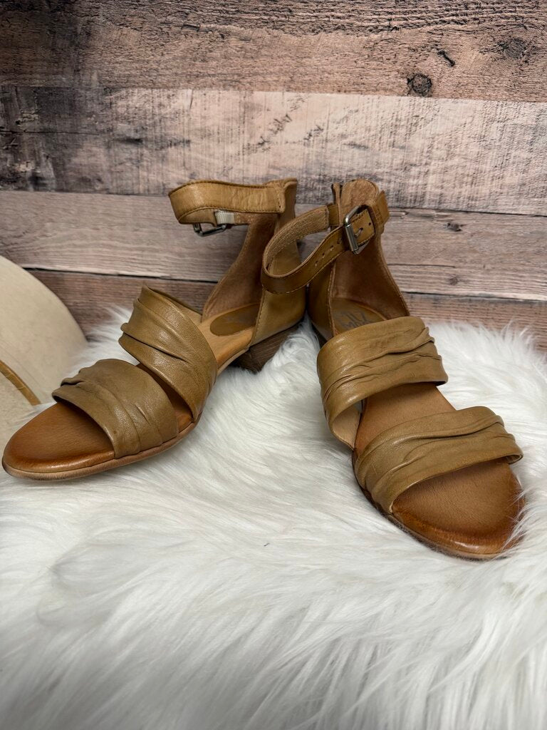 Brown Miz Mooz Cassie Leather Sandals