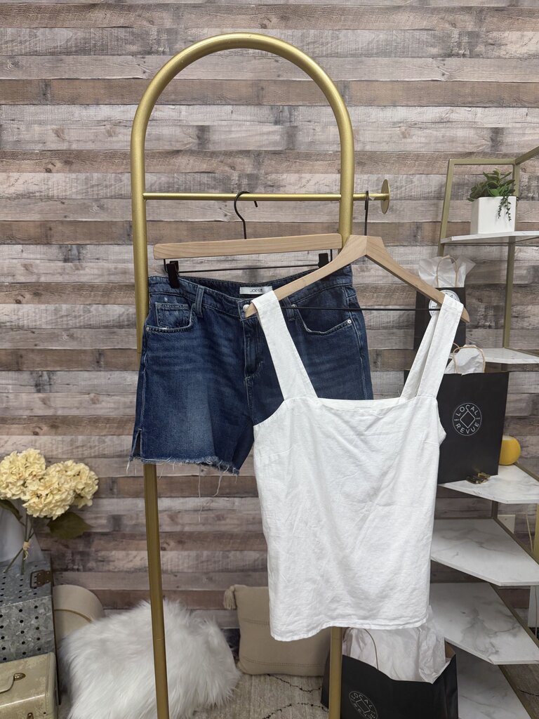 Joe's Dark Wash Cutoff Shorts