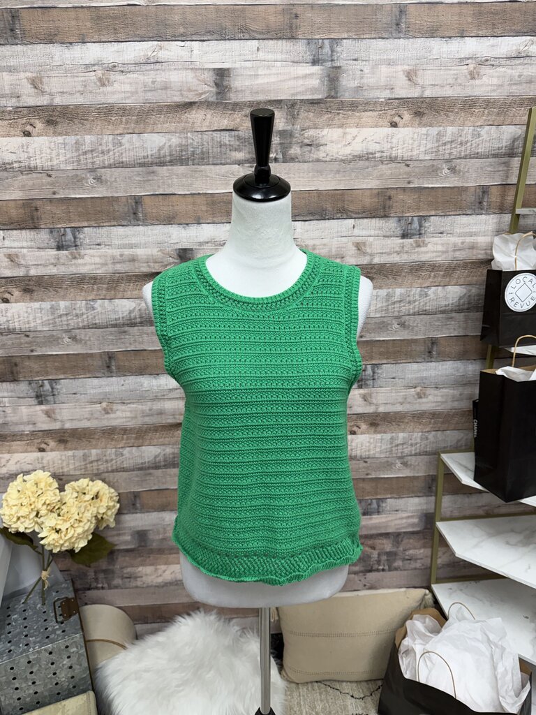 J Crew Kelly Green Sweater Vest