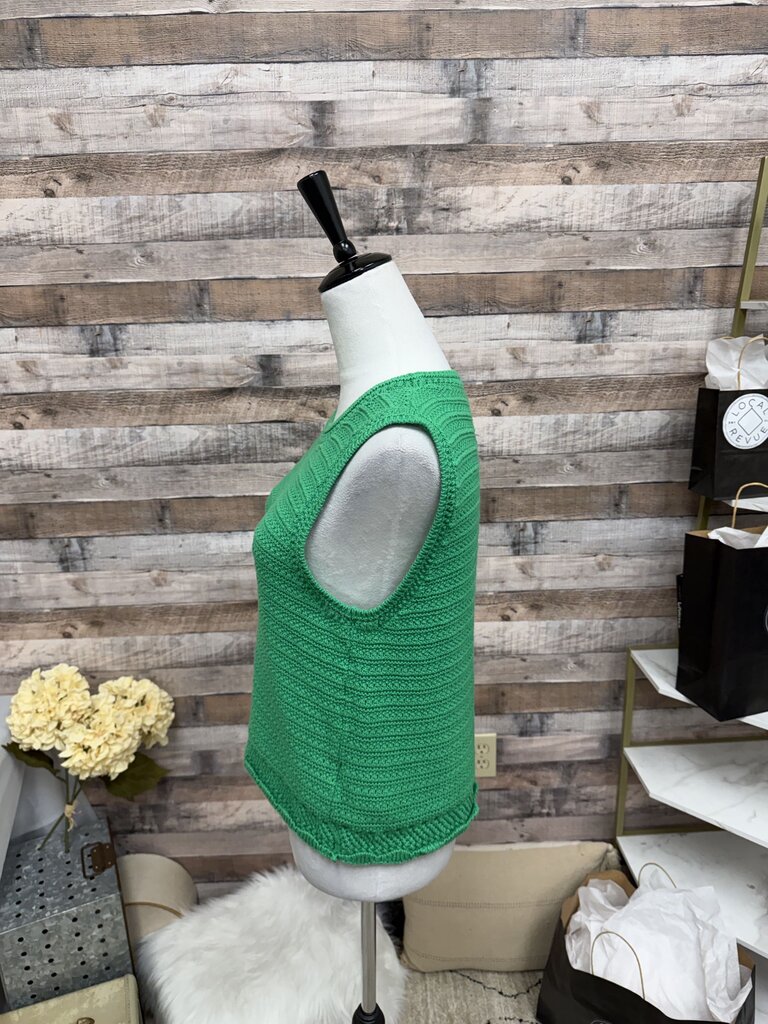J Crew Kelly Green Sweater Vest