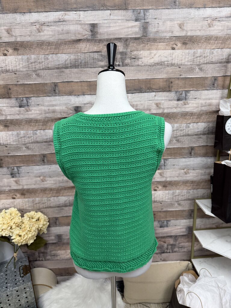 J Crew Kelly Green Sweater Vest