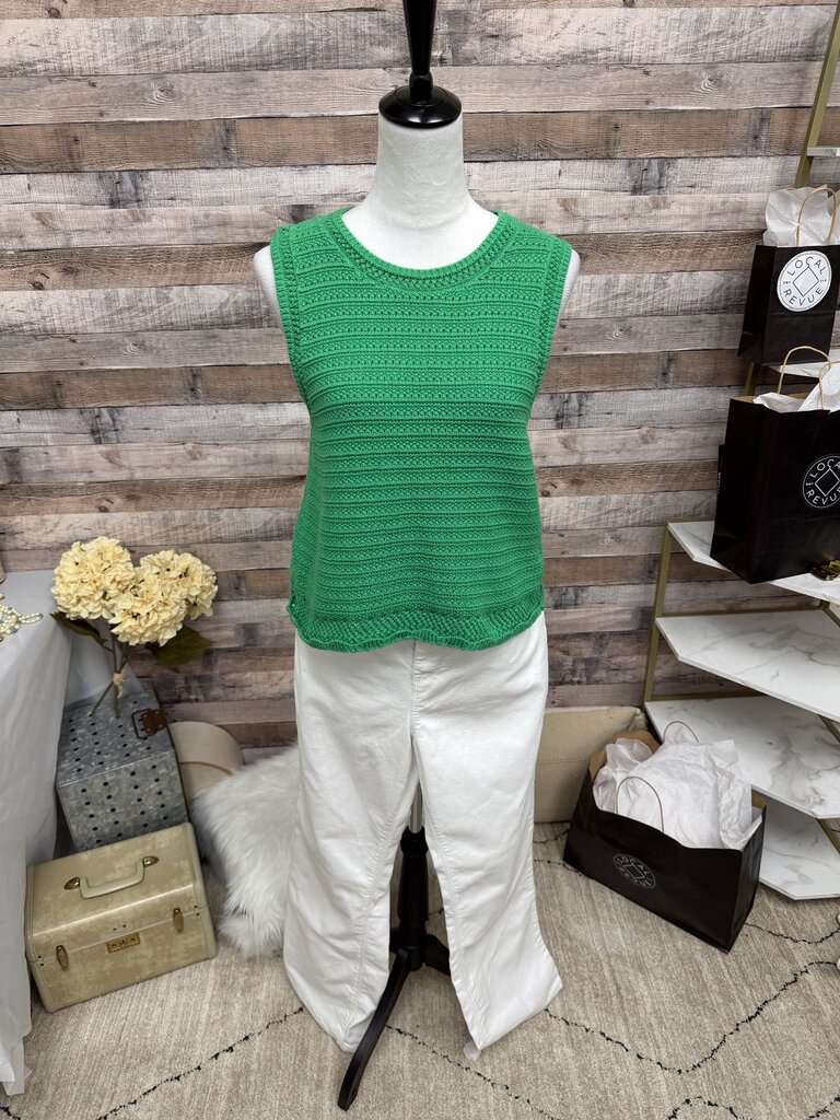J Crew Kelly Green Sweater Vest