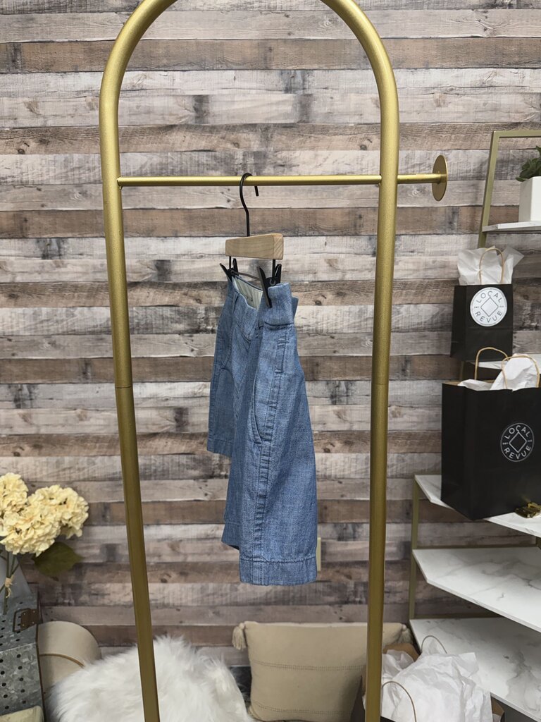 J Crew Chambray Cotton Shorts