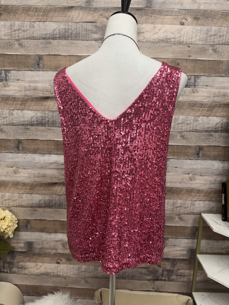 NWT Lilly Pulitzer Pink Sequin Tank