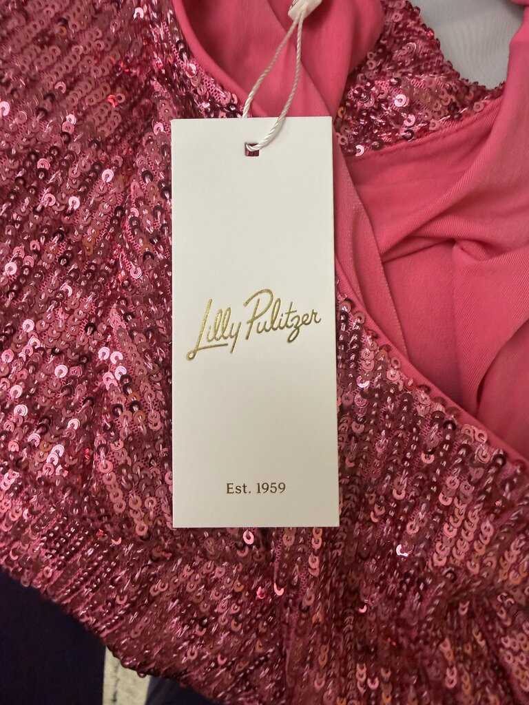 NWT Lilly Pulitzer Pink Sequin Tank