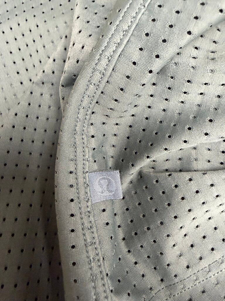 Lululemon Olive Green Perforated Sleeveless Athletic Tank