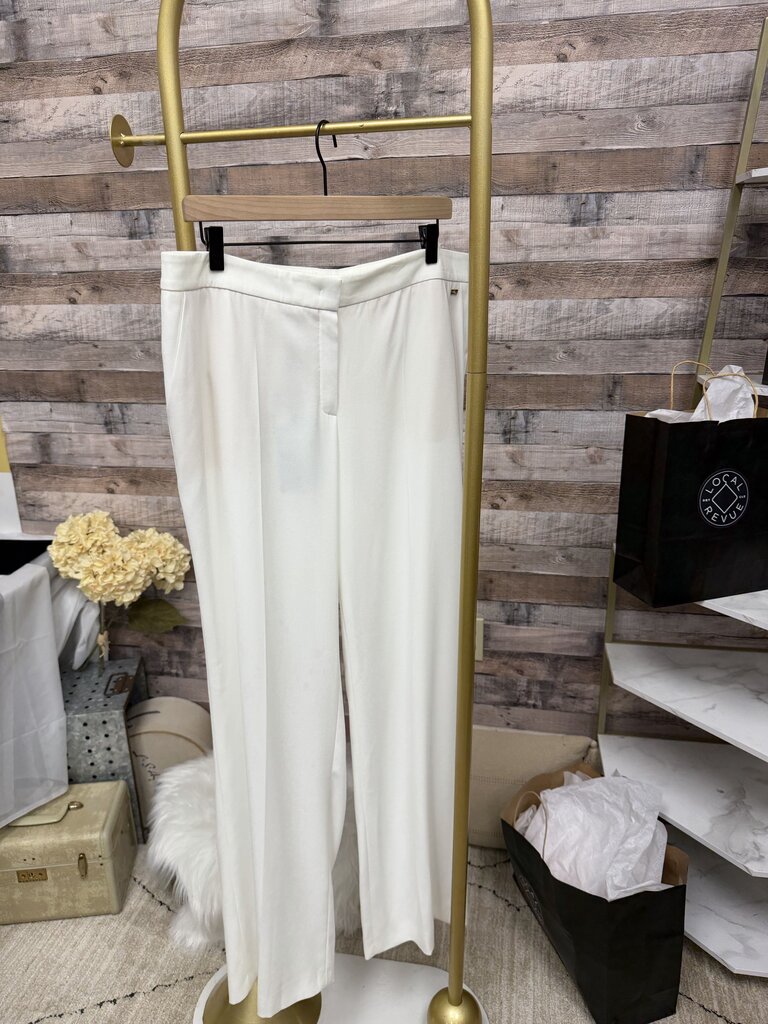White Escada Dress Pants