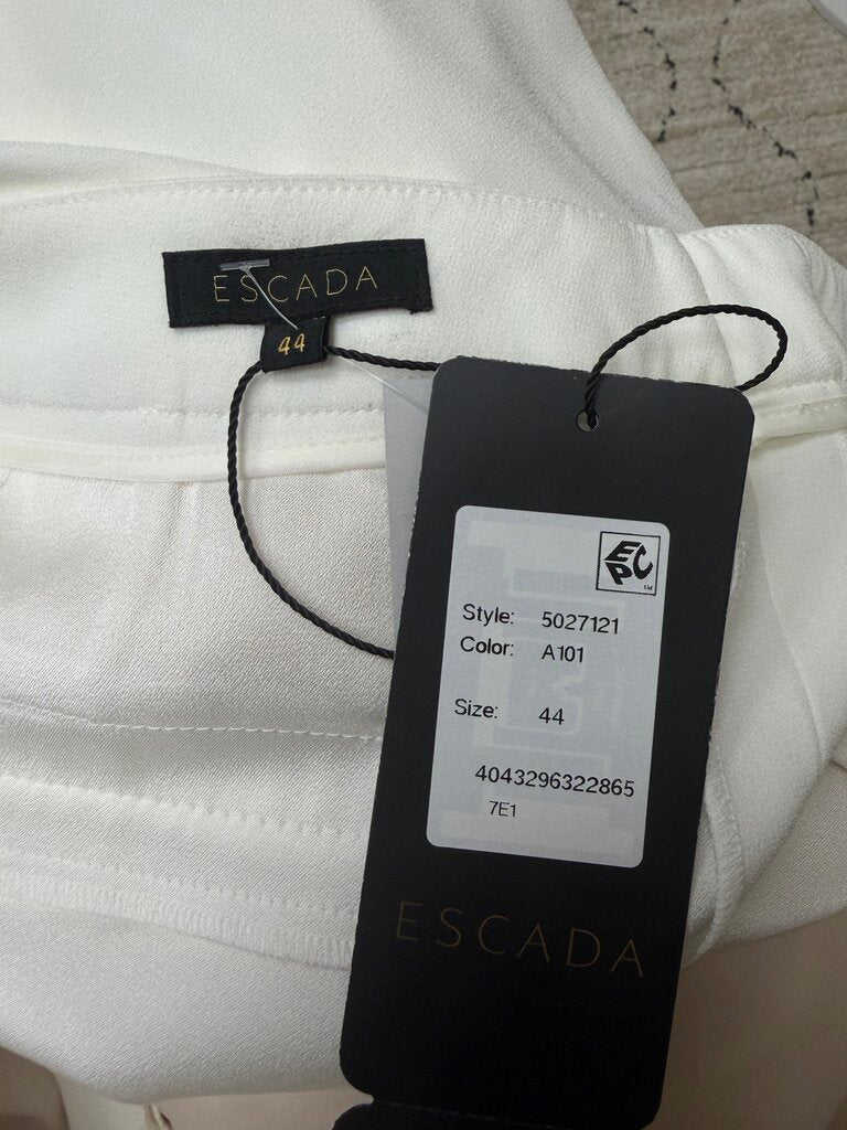 White Escada Dress Pants