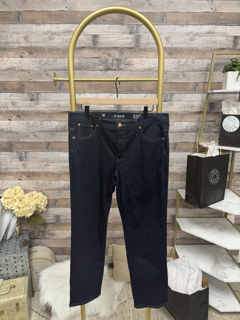 Blue J.Crew Woman's Skinny Fit Denim Jeans