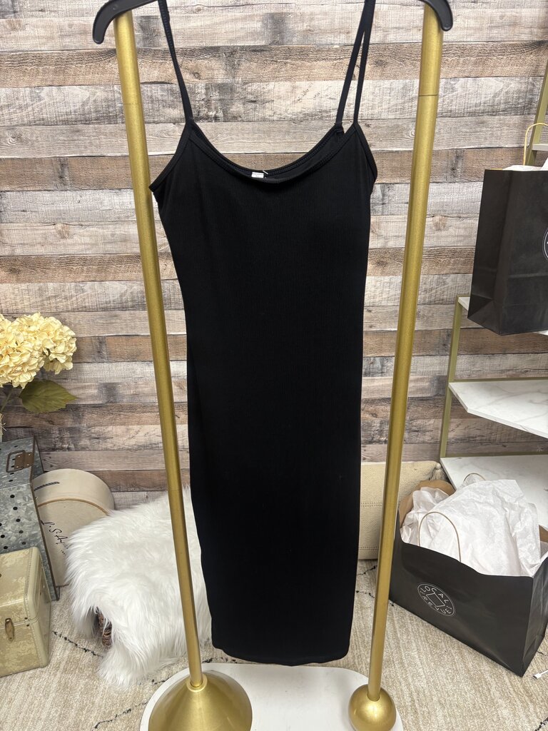 Black Shaper Brand Cami Slip Dress