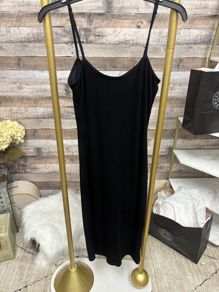 Black Shaper Brand Cami Slip Dress