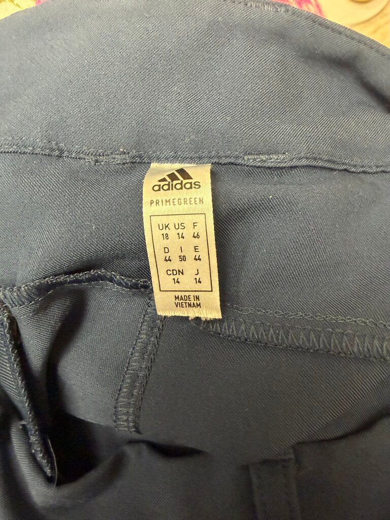 Navy Adidas Athletic Shorts
