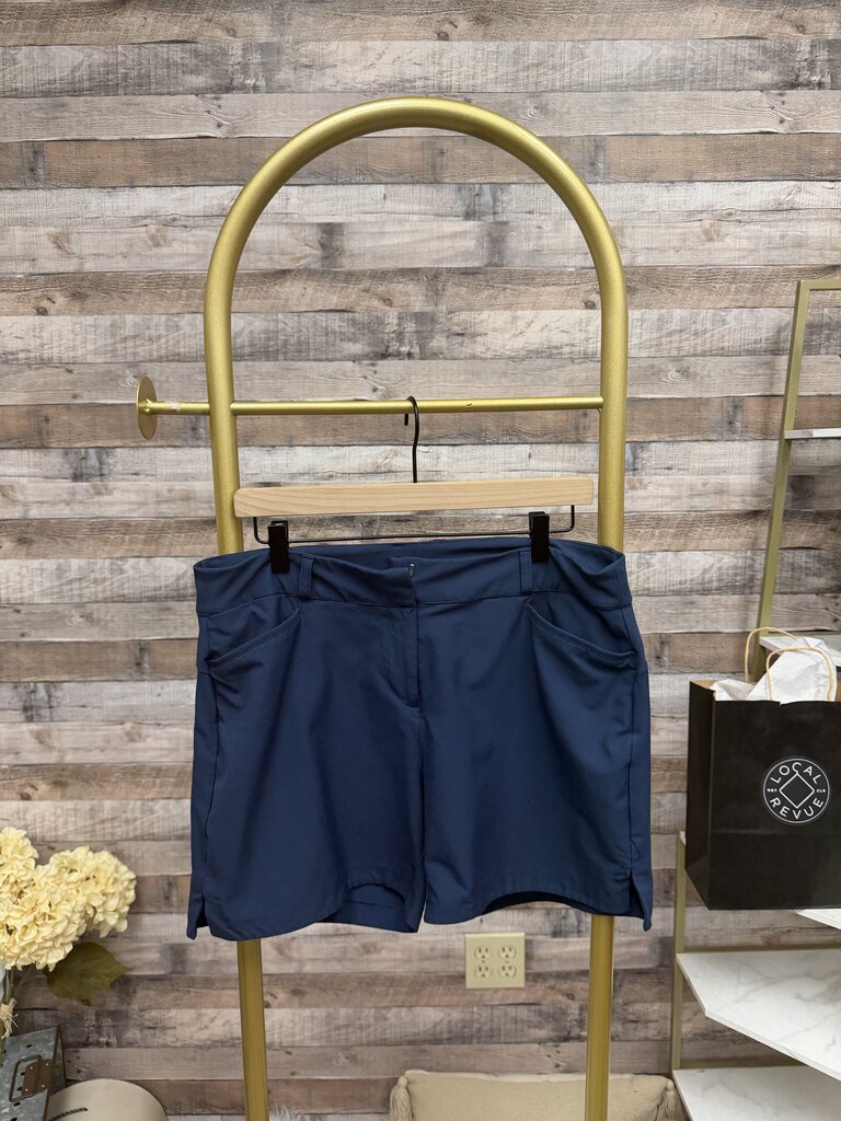 Navy Adidas Athletic Shorts