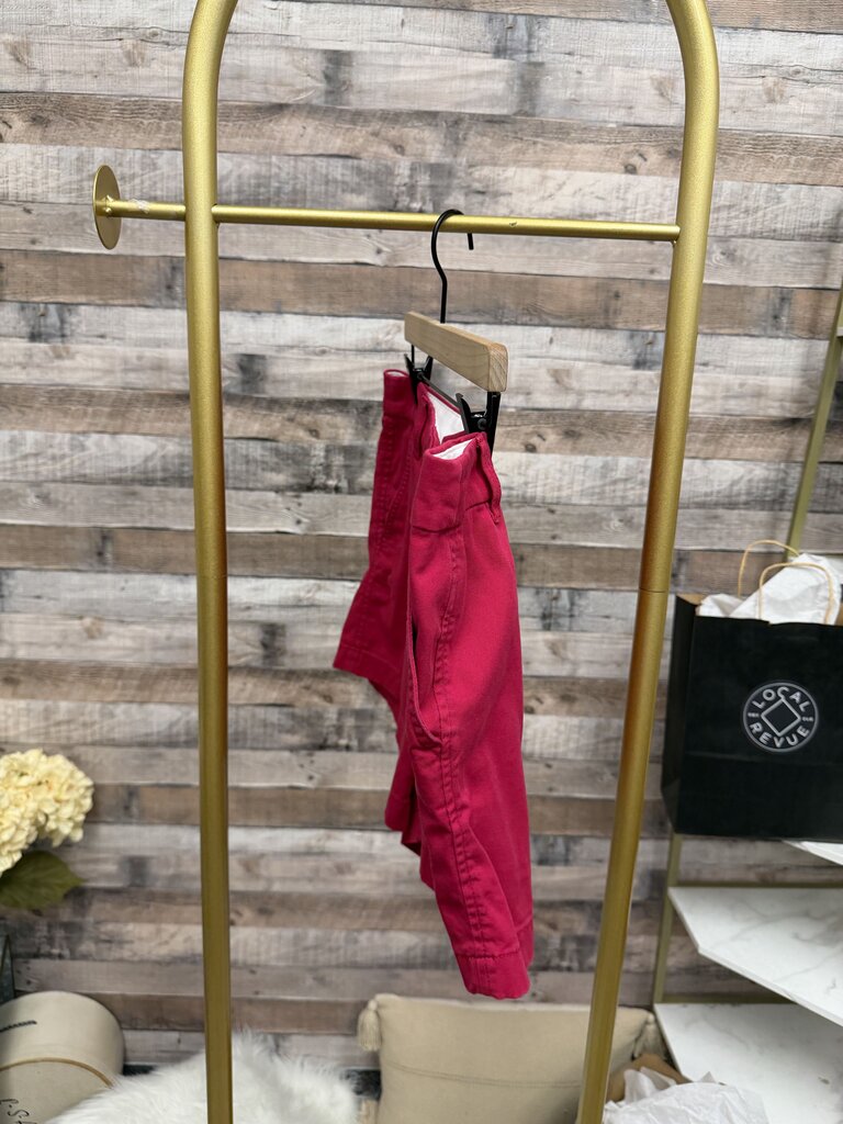 Pink J.Crew Chino Shorts