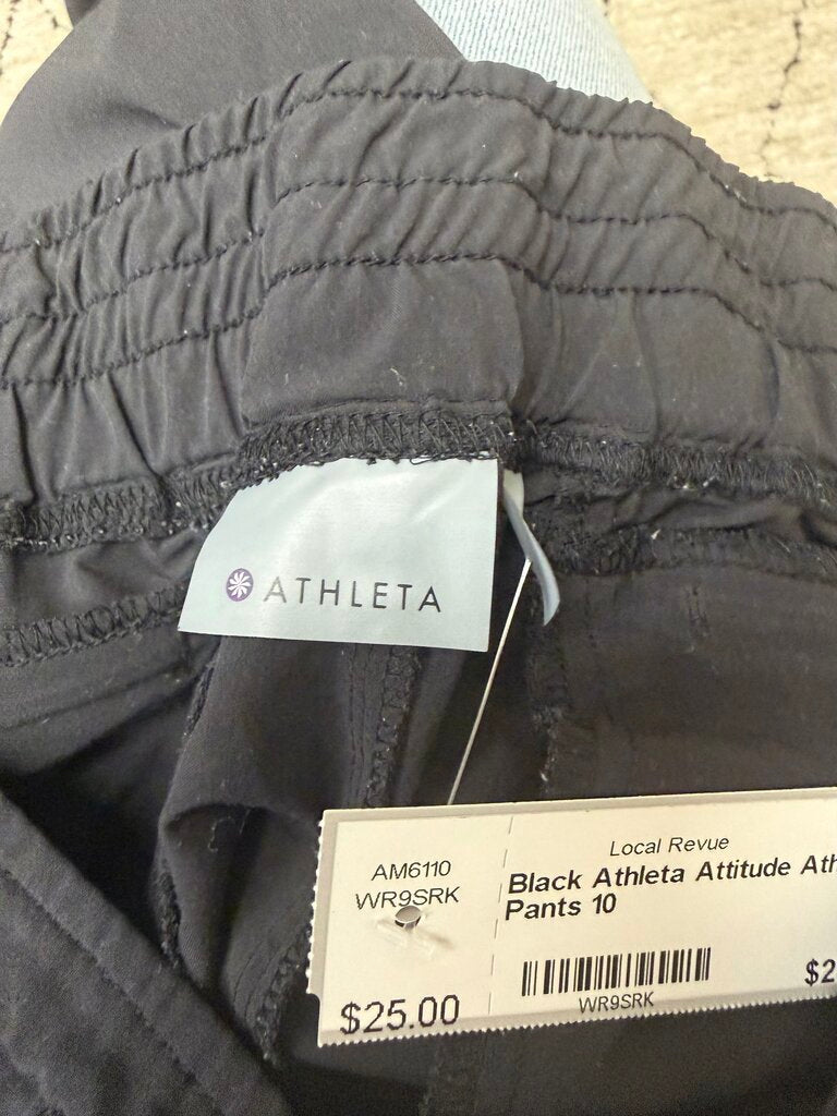 Black Athleta Attitude Athletic Pants