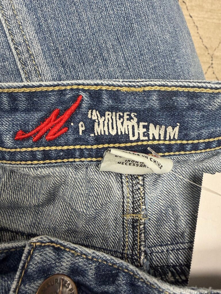 Blue Maurices Denim Skirt