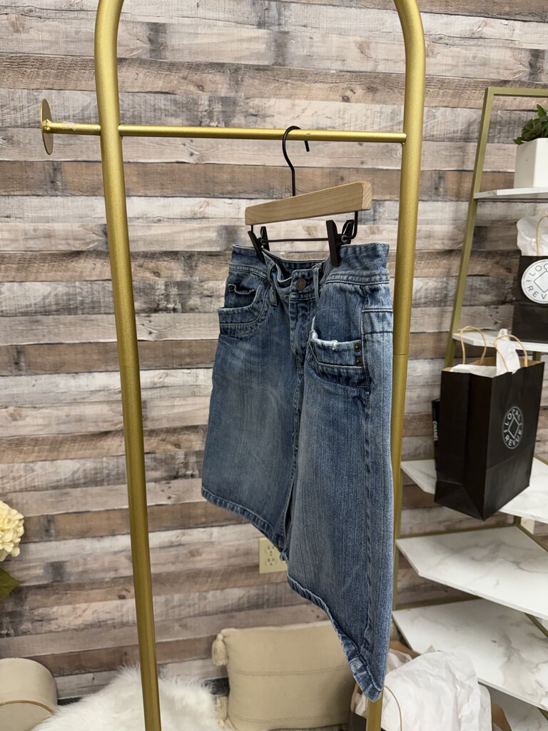 Blue Maurices Denim Skirt