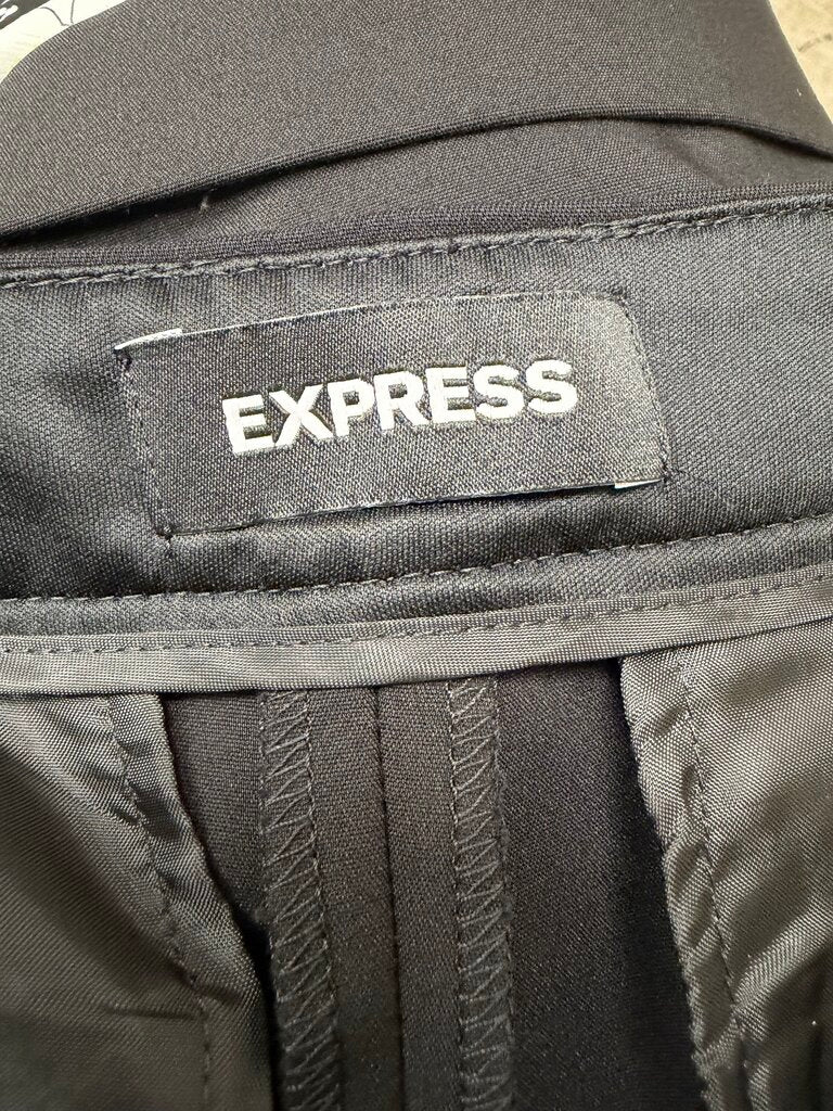 Express Black Cuffed Shorts