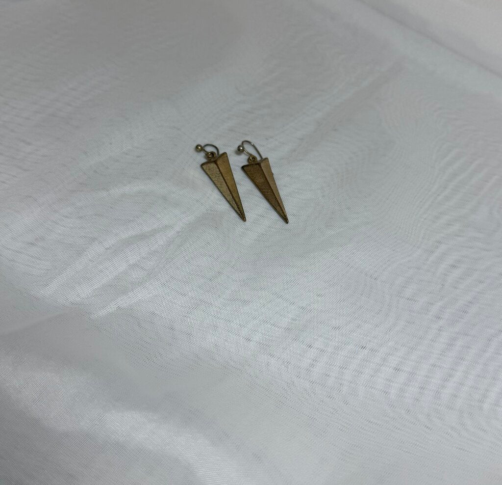 Gold Dagger Earrings No Brand Gold OS women EARRINGS - JEWELRY