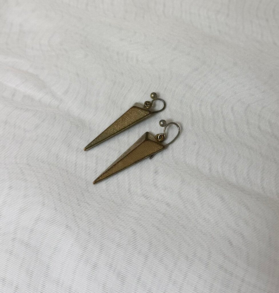 Gold Dagger Earrings No Brand Gold OS women EARRINGS - JEWELRY