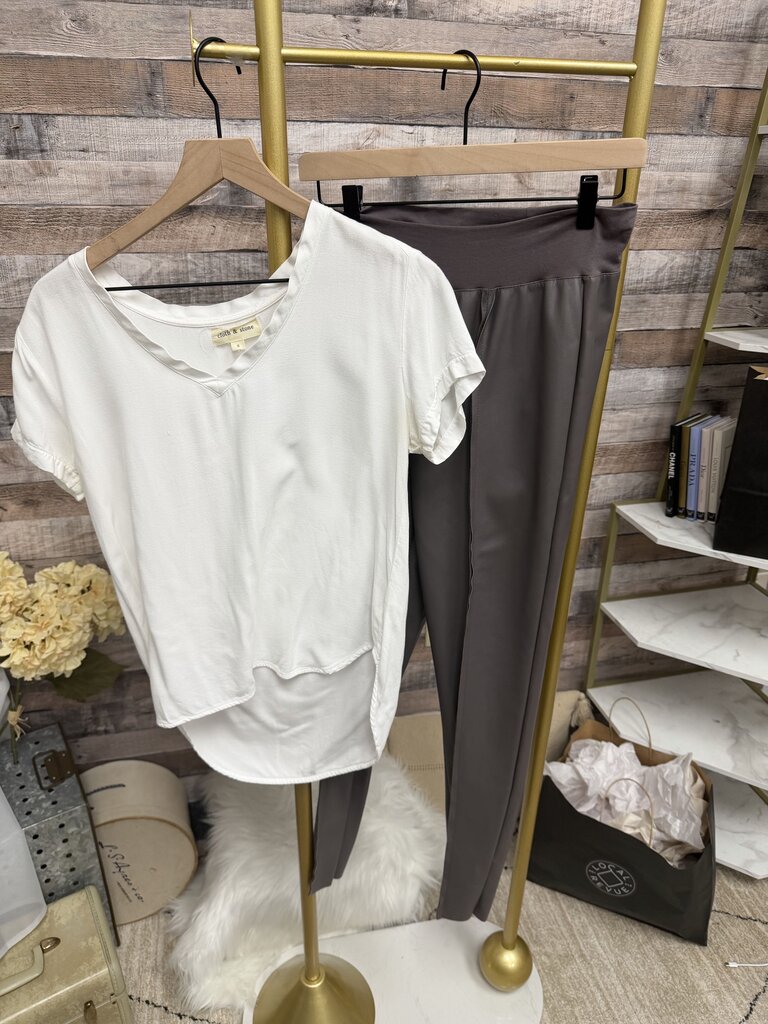 Brown Planet By Lauren G Jogger Pants