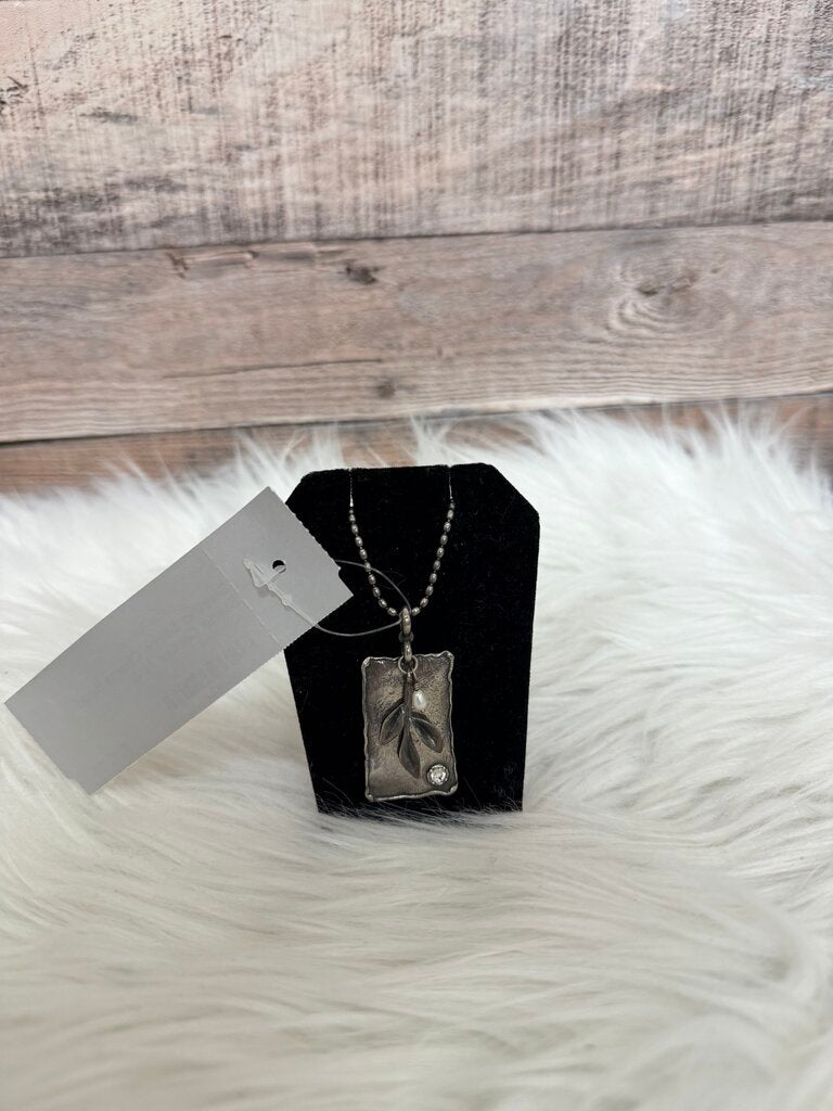 Sterling Silver Charm Bead Stone Center