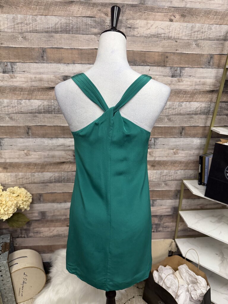NWT Aqua J.Crew Silk Sleeveless V-Neck Dress