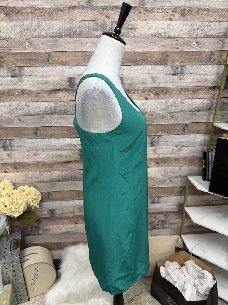 NWT Aqua J.Crew Silk Sleeveless V-Neck Dress