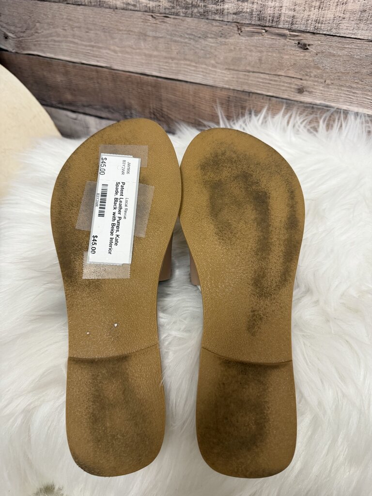 Tan Leather Slide Sandals
